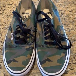 Camo Vans